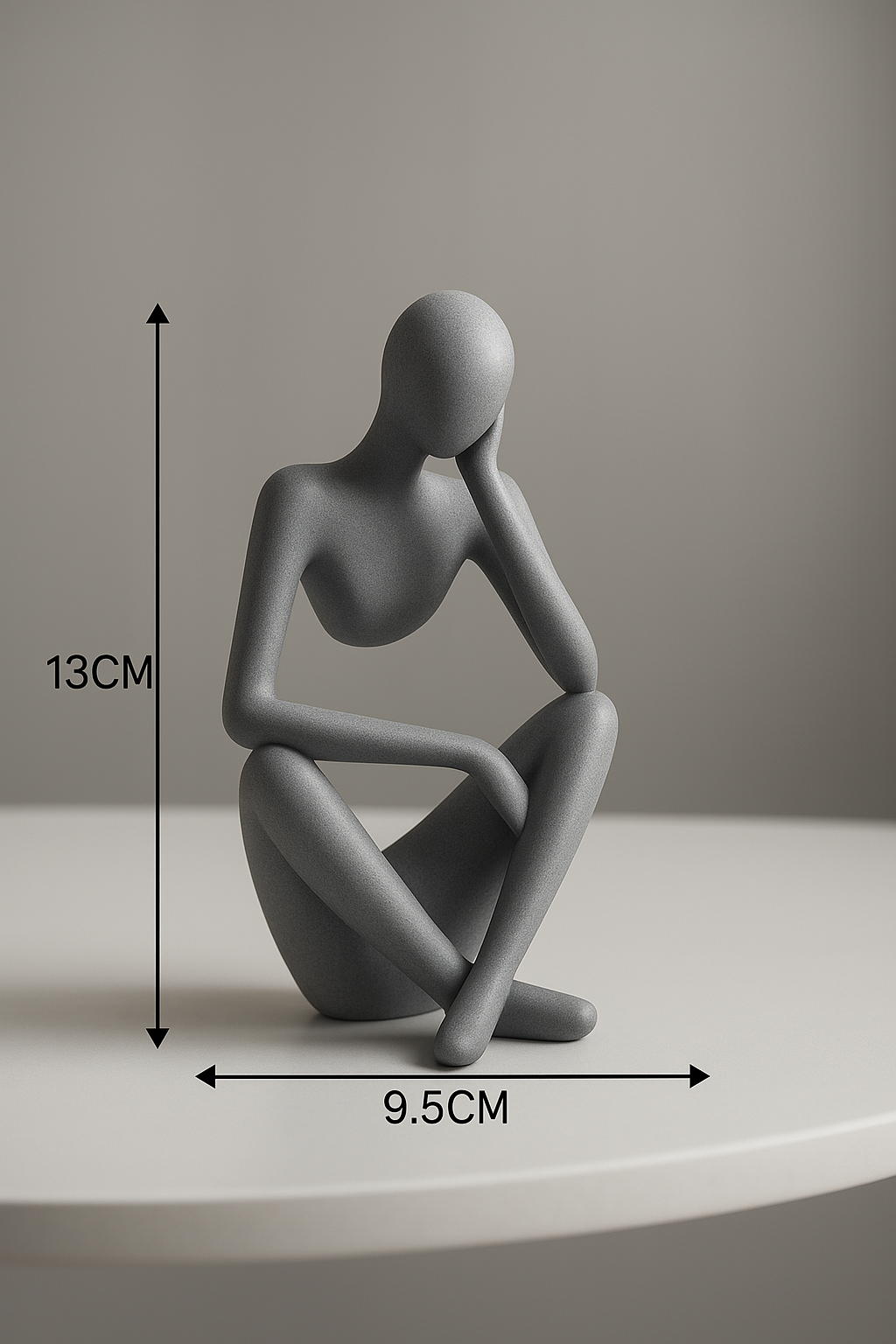 Abstract Thinker Sculptures