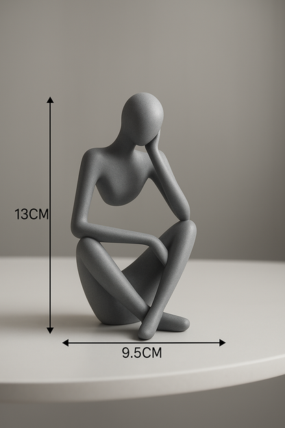 Abstract Thinker Sculptures